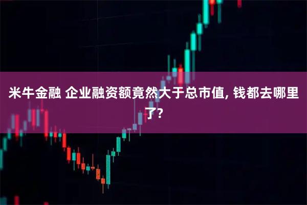 米牛金融 企业融资额竟然大于总市值, 钱都去哪里了?
