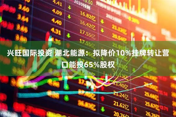 兴旺国际投资 湖北能源：拟降价10%挂牌转让营口能投65%股权