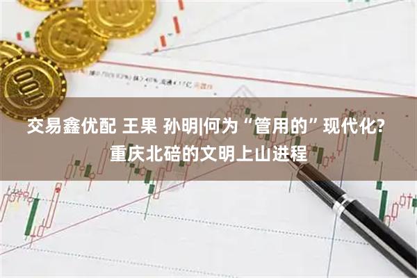 交易鑫优配 王果 孙明|何为“管用的”现代化? 重庆北碚的文明上山进程