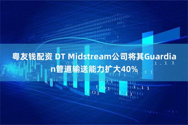 粤友钱配资 DT Midstream公司将其Guardian管道输送能力扩大40%