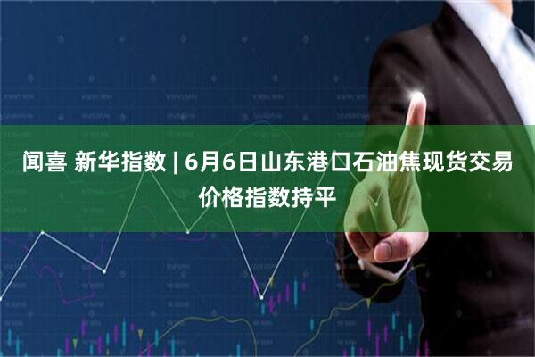 闻喜 新华指数 | 6月6日山东港口石油焦现货交易价格指数持平